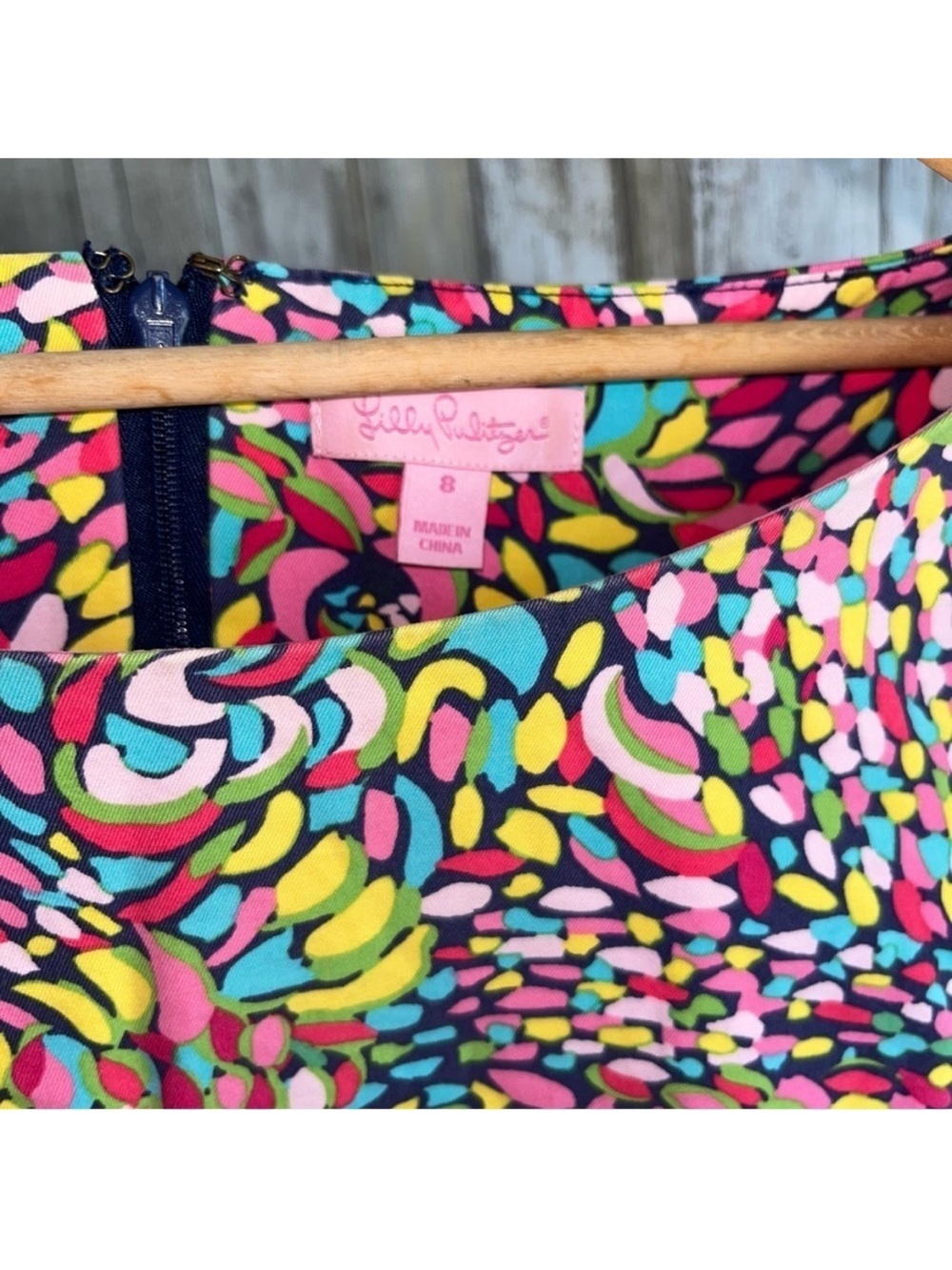 Lilly Pulitzer Shauna Colorful Shift Dress - Picture 8 of 8